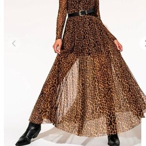 Dress in LALA Leopard Print dress